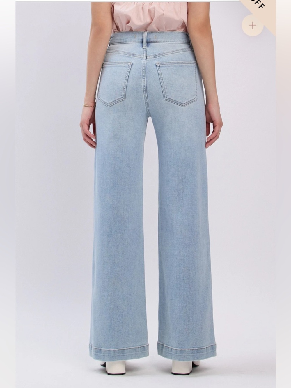 EUNINA CHLOE SUPER HIGH RISE TROUSER JEANS Size 31 NWT - Picture 4 of 13